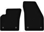 Wielganizator Tappetini Anteriori In Velluto Per Volvo S40 Ii (2004-2012, Berlina) Neri, Set 2 Pz, Con Fissaggi