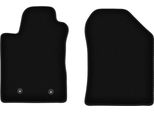 Wielganizator Tappetini Anteriori In Velluto Per Toyota Corolla Verso Ii (2004-2009, Minivan) Neri, Set 2 Pz, Con Fissaggi