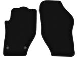 Wielganizator Tappetini Anteriori In Velluto Per Peugeot 308 Cc (2007-2013, Cabriolet) Neri, Set 2 Pz, Con Fissaggi