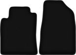 Wielganizator Tappetini Anteriori In Velluto Per Toyota Camry V (1996-2001, Berlina) Neri, Set 2 Pz, Con Fissaggi