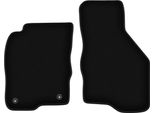 Wielganizator Tappetini Anteriori In Velluto Per Mitsubishi Galant Viii (1996-2007, Station Wagon, Berlina) Neri, Set 2 Pz, Con Fissaggi