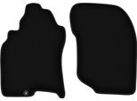 Wielganizator Tappetini Anteriori In Velluto Per Nissan X-Trail I T30 (2001-2007, Suv) Neri, Set 2 Pz, Con Fissaggi