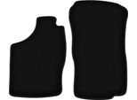 Wielganizator Tappetini Anteriori In Velluto Per Opel Astra F (1991-2002, Hatchback, Berlina, Station Wagon, Cabrio) Neri, Set 2 Pz, Con Fissaggi