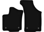 Wielganizator Tappetini Anteriori In Velluto Per Volkswagen Phaeton (2002-2016, Berlina) Neri, Set 2 Pz, Con Fissaggi