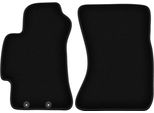 Wielganizator Tappetini Anteriori In Velluto Per Subaru Impreza Iii Gh (2007-2013, Hatchback, Station Wagon, Wrx) Neri, Set 2 Pz, Con Fissaggi