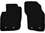 Wielganizator Tappetini Anteriori In Velluto Per Volvo S40 I (1995-2004, Berlina) Neri, Set 2 Pz, Con Fissaggi