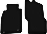 Wielganizator Tappetini Anteriori In Velluto Per Mitsubishi Carisma (1995-2004, Berlina, Liftback, Hatchback) Neri, Set 2 Pz, Con Fissaggi