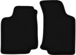 Wielganizator Tappetini Anteriori In Velluto Per Volkswagen Vento (1991-1997, Berlina) Neri, Set 2 Pz, Con Fissaggi