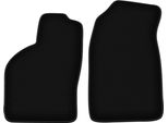 Wielganizator Tappetini Anteriori In Velluto Per Saab 9-3 I (1998-2002, Aero, Liftback, Berlina) Neri, Set 2 Pz, Con Fissaggi