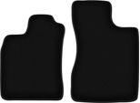 Wielganizator Tappetini Anteriori In Velluto Per Renault Twingo I (1993-2006, Hatchback) Neri, Set 2 Pz, Con Fissaggi