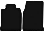 Wielganizator Tappetini Anteriori In Velluto Per Porsche 944 (1976-1988, Coupé) Neri, Set 2 Pz, Con Fissaggi