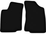 Wielganizator Tappetini Anteriori In Velluto Per Volkswagen Passat B4 (1993-1997, Station Wagon, Berlina) Neri, Set 2 Pz, Con Fissaggi