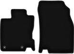 Wielganizator Tappetini Anteriori In Velluto Per Renault Kadjar (2015-, Suv) Neri, Set 2 Pz, Con Fissaggi