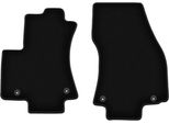 Wielganizator Tappetini Anteriori In Velluto Per Opel Zafira A (1999-2005, Minivan) Neri, Set 2 Pz, Con Fissaggi
