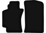 Wielganizator Tappetini Anteriori In Velluto Per Toyota Avensis I T22 (1997-2003, Berlina, Station Wagon, Liftback, Hatchback) Neri, Set 2 Pz, Con Fissaggi