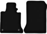 Wielganizator Tappetini Anteriori In Velluto Per Mercedes Glk X204 (2008-2015, Suv) Neri, Set 2 Pz, Con Fissaggi
