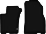 Wielganizator Tappetini Anteriori In Velluto Per Mercedes Ml W163 (1998-2005, Suv) Neri, Set 2 Pz, Con Fissaggi