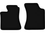 Wielganizator Tappetini Anteriori In Velluto Per Volvo 440 / 460 (1988-1996, Berlina) Neri, Set 2 Pz, Con Fissaggi