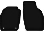 Wielganizator Tappetini Anteriori In Velluto Per Opel Agila A (2000-2007, Hatchback) Neri, Set 2 Pz, Con Fissaggi