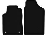 Wielganizator Tappetini Anteriori In Velluto Per Peugeot 605 (1989-1999, Berlina) Neri, Set 2 Pz, Con Fissaggi