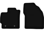 Wielganizator Tappetini Anteriori In Velluto Per Toyota Prius Iii (2009-2011, Hatchback) Neri, Set 2 Pz, Con Fissaggi