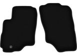 Wielganizator Tappetini Anteriori In Velluto Per Mitsubishi Outlander I (2001-2006, Suv) Neri, Set 2 Pz, Con Fissaggi