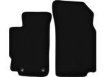 Wielganizator Tappetini Anteriori In Velluto Per Peugeot 406 (1995-2004, Berlina, Kombi, Station Wagon) Neri, Set 2 Pz, Con Fissaggi