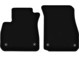 Wielganizator Tappetini Anteriori In Velluto Per Opel Insignia B (2017-, Liftback, Berlina, Kombi, Sports Tourer) Neri, Set 2 Pz, Con Fissaggi