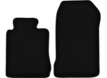 Wielganizator Tappetini Anteriori In Velluto Per Mercedes E W210 (1995-2003, Berlina, Station Wagon) Neri, Set 2 Pz, Con Fissaggi
