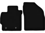 Wielganizator Tappetini Anteriori In Velluto Per Toyota Auris I (2006-2013, Hatchback) Neri, Set 2 Pz, Con Fissaggi