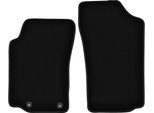 Wielganizator Tappetini Anteriori In Velluto Per Peugeot 306 (1993-2001, Cabriolet) Neri, Set 2 Pz, Con Fissaggi