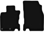 Wielganizator Tappetini Anteriori In Velluto Per Nissan Qashqai Ii J11 (2013-, Crossover) Neri, Set 2 Pz, Con Fissaggi