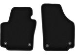 Wielganizator Tappetini Anteriori In Velluto Per Seat Altea Xl (08.2008-2015, Minivan) Neri, Set 2 Pz, Con Fissaggi