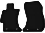 Wielganizator Tappetini Anteriori In Velluto Per Subaru Impreza V (2016-, Hatchback, Station Wagon) Neri, Set 2 Pz, Con Fissaggi