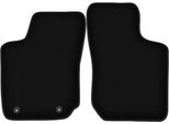 Wielganizator Tappetini Anteriori In Velluto Per Opel Corsa B (1993-2001, Hatchback) Neri, Set 2 Pz, Con Fissaggi