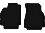 Wielganizator Tappetini Anteriori In Velluto Per Renault Megane Ii Cc (2003-2010, Coupé, Cabriolet) Neri, Set 2 Pz, Con Fissaggi