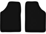 Wielganizator Tappetini Anteriori In Velluto Per Renault Kangoo I (1997-2008, Furgoncino) Neri, Set 2 Pz, Con Fissaggi