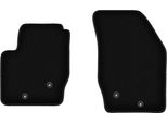 Wielganizator Tappetini Anteriori In Velluto Per Volvo XC90 I (2002-2014, Suv 7 Posti) Neri, Set 2 Pz, Con Fissaggi