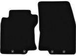 Wielganizator Tappetini Anteriori In Velluto Per Nissan X-Trail Iii T32 (2013-2017, Suv) Neri, Set 2 Pz, Con Fissaggi