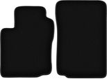 Wielganizator Tappetini Anteriori In Velluto Per Suzuki Grand Vitara I (1998-2005, 5 Porte) Neri, Set 2 Pz, Con Fissaggi