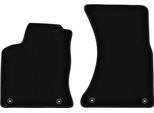Wielganizator Tappetini Anteriori In Velluto Per Porsche Macan (2013-, Suv) Neri, Set 2 Pz, Con Fissaggi