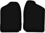 Wielganizator Tappetini Anteriori In Velluto Per Opel Frontera A (1991-1998, 3 Porte) Neri, Set 2 Pz, Con Fissaggi