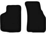 Wielganizator Tappetini Anteriori In Velluto Per Volkswagen Golf I (1979-1993, Cabriolet) Neri, Set 2 Pz, Con Fissaggi