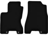 Wielganizator Tappetini Anteriori In Velluto Per Nissan X-Trail Ii T31 (2007-2014, Suv) Neri, Set 2 Pz, Con Fissaggi