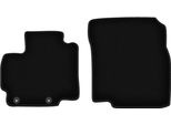 Wielganizator Tappetini Anteriori In Velluto Per Mitsubishi Space Star Ii (2013-, Hatchback) Neri, Set 2 Pz, Con Fissaggi