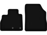 Wielganizator Tappetini Anteriori In Velluto Per Renault Scenic Iv (2016-, Minivan) Neri, Set 2 Pz, Con Fissaggi