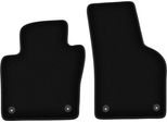 Wielganizator Tappetini Anteriori In Velluto Per Volkswagen Beetle (2012-2019, Cabrio, Coupé) Neri, Set 2 Pz, Con Fissaggi