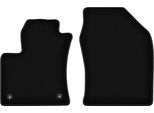Wielganizator Tappetini Anteriori In Velluto Per Toyota Prius Iv (2017-, Hatchback) Neri, Set 2 Pz, Con Fissaggi