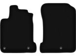 Wielganizator Tappetini Anteriori In Velluto Per Renault Latitude (2010-2015, Berlina) Neri, Set 2 Pz, Con Fissaggi