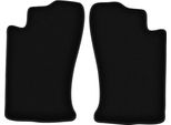 Wielganizator Tappetini Anteriori In Velluto Per Mitsubishi Eclipse 2G (1995-1999, Coupé) Neri, Set 2 Pz, Con Fissaggi